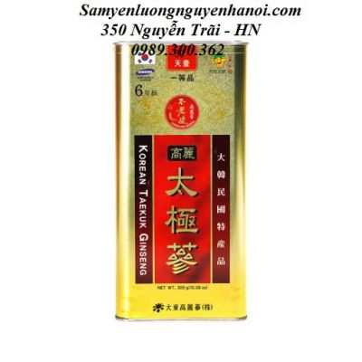 THÁI CỰC SÂM CỦ KHÔ 300GR DAEDONG