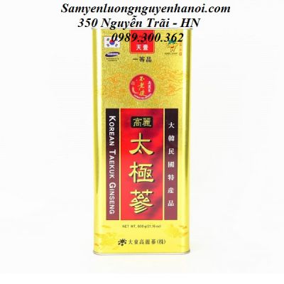 THÁI CỰC SÂM CỦ KHÔ 600GR DAEDONG