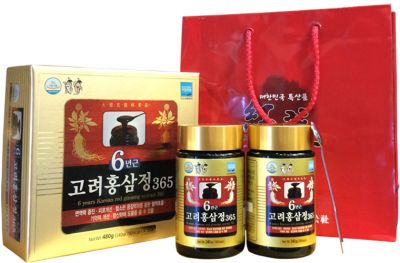 Cao Hồng Sâm Hàn Quốc 365 Hộp 2 lọ x 240g
