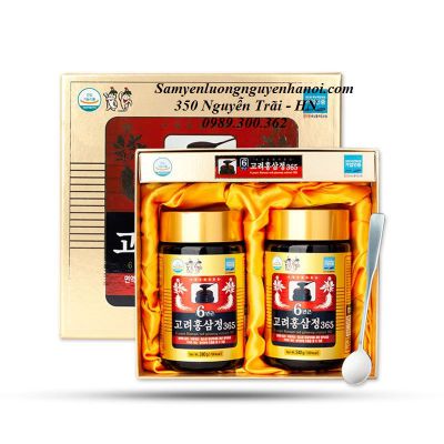 CAO HỒNG SÂM 6 NĂM TUỔI 365 HQ HỘP 2 LỌ