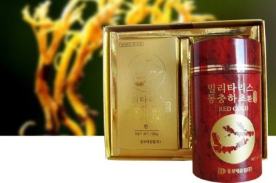 Đông trùng hạ thảo dạng viên Hàn Quốc 2 lọ đỏ