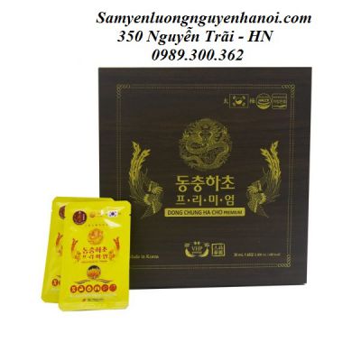 Đông Trùng Hạ Thảo Hàn Quốc Hộp gỗ 60 gói Daedong