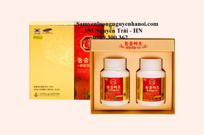 Viên Đông Trùng Hạ Thảo Bio Hàn Quốc Hộp 2 lọ x 60 viên