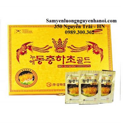 Đông Trùng Hạ Thảo Kangwha Hộp vàng 60 gói 