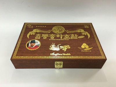 Đông trùng Hạ thảo hộp gỗ 30 viên Hàn Quốc