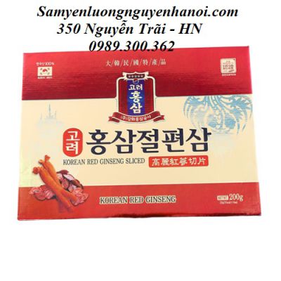 SÂM LÁT TẨM MẬT ONG HÀN QUỐC HỘP 200GR