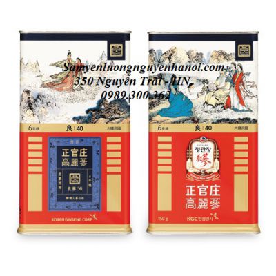 Hồng sâm chính phủ củ khô KGC 150g - 40PCS (12 củ)