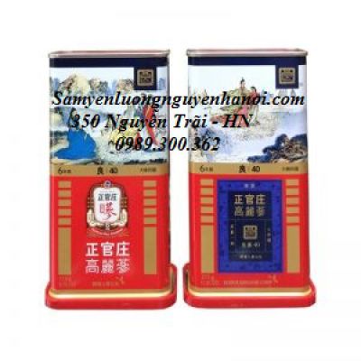 Hồng sâm chính phủ củ khô 37,5g - 40PCS (3 củ)