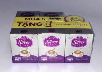 Nước yến chưng đường phèn Silver Bird Mua 5 tặng 1