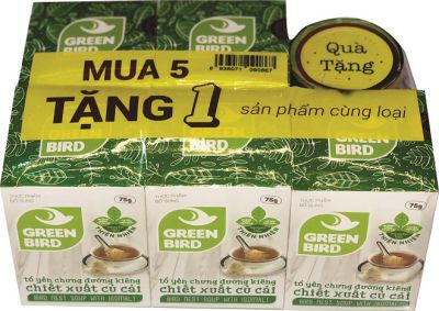 Nước yến dành cho người ăn kiêng Green Bird Mua 5 tặng 1
