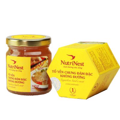 Tổ Yến chưng đậm đặc không đường lọ 190gr